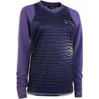 iON Scrub Long Sleeve Jersey Violet XL Femme