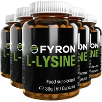 IncHealth Inter GmbH Fyron L-Lysine - 300 gélules (5 x 60 gélules), lot de 5