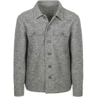 Suitable Surchemise Mix Laine Boiled Gris