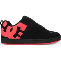 Dc-shoes Baskets basses rose néon / noir