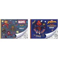 Beniamin Bloc de dessin A4/20 feuilles, blanc, Spider-Man mix -