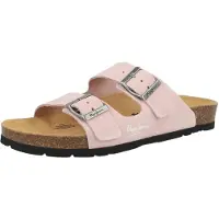 Pepe Jeans Oban Suede Sandals Rose EU 39 Femme