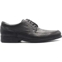 BUY SHOES pour homme. 8903_MASA_NEGR Chaussures en cuir Maitre noir (39), Plat, Lacets, Casuel