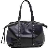 Pepe Jeans pour femme. PL0300142 Sac à main Chelya Spring noir (OSFA), Casuel, Polyuréthane