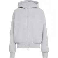 Adidas Soft Lux Full Zip Sweatshirt Gris S / Regular Femme