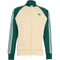 Adidas Veste de survêtement 'SST' chamois / émeraude / blanc