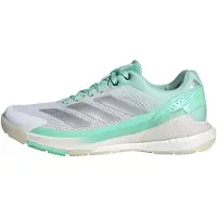 Adidas Chaussure de sport 'Crazyquick' turquoise / gris / argent / blanc
