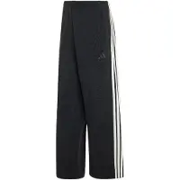 Adidas Kit 3-stripes Wide Joggers Femme - Pantalons, Noir - Taille 40 - Jersey de coton