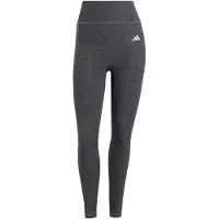Adidas Pantalon de sport 'Optime Essentials' gris chiné / blanc