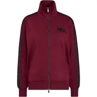 Adidas Veste de survêtement 'Firebird' lie de vin / noir
