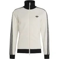 Adidas Originals Franz Beckenbauer Classic Slim Full Zip Sweatshirt Blanc S Homme