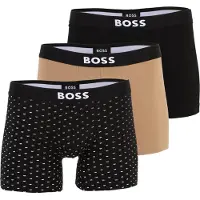 BOSS One D 10267408 01 Boxers 3 Units Marron,Noir M Homme