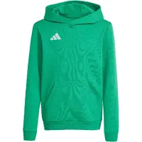 Adidas Entrada 26 Hoodie Vert 5-6 Years Enfants