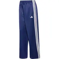 Adidas Stadium 3 Stripes Tracksuit Pants Bleu S Femme