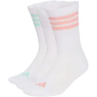 Adidas Chaussettes de sport 'Essentials' menthe / violet pastel / rouge clair / blanc