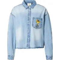 Princess Goes Hollywood Chemisier 'Snoopy born to be wild' bleu denim / bleu clair / jaune