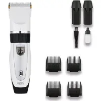 Camry Kit de tondeuse CR 2848 avec 4 embouts - Kit de toilettage pour animaux de compagnie