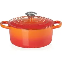 Le Creuset Signature Round 18 Cm Saucepan Orange