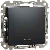 Schneider Electric Interrupteur SEDNA SDD114106L, série 6So, anthracite