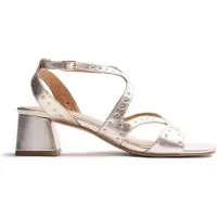 Gioseppo Watate Heel Sandals Argenté EU 38 Femme