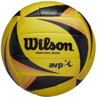 Wilson - Ballon de volley-ball « Optx Avp Replica Mini » PP7773 (2) (noir/jaune)