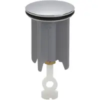 Hansgrohe Bouchon à ailettes pour mitigeur WT/bidet chromé , 92175000
