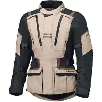 Held Veste textile imperméable Hakuna Matata 3 pour moto, noir/sable, 2XL
