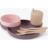 Dantoy - Tiny Dinner Set aubergine in foil (6081)