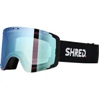 Shred Gratify Ski Goggles Noir CBL 2.0 Deep Blue Mirror/CAT2