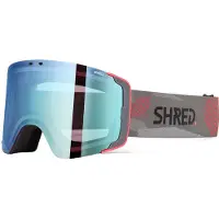 Shred Gratify Ski Goggles Gris Cbl 2.0 Ice Mirror/CAT2