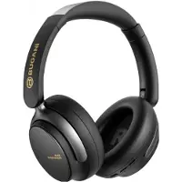 24hShop Space BH01 - black - Bezprzewodowe słuchawki z ANC (ANC, Sans fil), Écouteurs, Noir