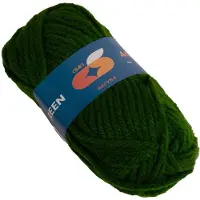 Colorations - Fil acrylique 4 mm - 50 g - Vert