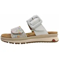 Relife - Chaussons d'intérieur pour femmes, modèle pantoufle, couleur blanche, pour un usage quotidien