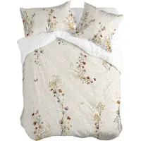 Happy Fiday Home Housse de couette HappyFriday Wild flowers Multicolore 155 x 220 cm