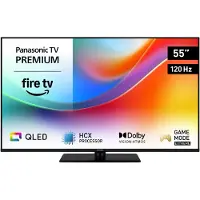 Panasonic TV-55W85BEZC (55", QLED, 4K), TV, Noir
