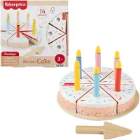 Fisher-Price Fisher-Price. JGR82 Gâteau d'anniversaire en bois - Fisher-Price