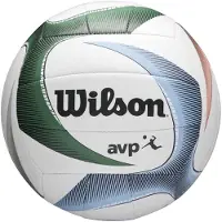 Wilson - Ballon de volley-ball « AVP PXL », logo PP7697 (5) (blanc)