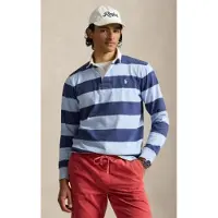Ralph Lauren pour homme. 710717116032 Le maillot de rugby bleu iconique (XL), Casuel, Coton, Manche longue