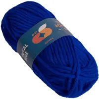 Colorations - Fil acrylique 4 mm - 50 g - Bleu roi