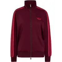 Adidas Firebird Femme - Vestes Zippees, Rouge - Taille M (38-40) - Poly Mesh