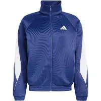 Adidas Stadium Tracktop Homme - Vestes Zippees, Bleu - Taille L - Poly Mesh