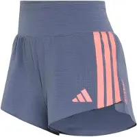 Adidas Pantalon de sport 'Adizero' anthracite / rose ancienne