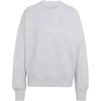 Adidas Soft Lux Loose Sweatshirt Gris S Femme