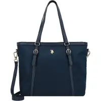 U.S. POLO ASSN. sac shopper sac à épaule Houston Shopping Bag Navy bleu marine