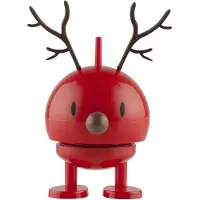 Hoptimist Renne Baby Bumble - Foudre - 10 cm - Rouge - - UneTaille - Figure décorative