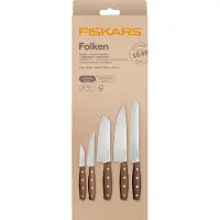 Fiskars Lot de 5 couteaux Folken