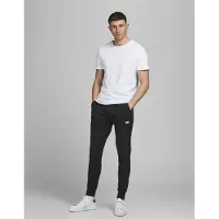 Jack & Jones Pantalon 'Will' noir / blanc