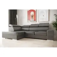 Xl Moebel Gmbh Hochwertiges Wohnzimmersofa Ecksofa L-Form Bett Funktion Textil Modern Couchen