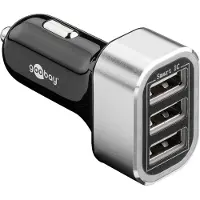 Pro Triple, Adaptateur pour véhicule, Noir, Argent