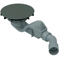 Bette BetteAir 50 Garniture d'écoulement, latéral, débit d'écoulement 0,6 l/s, avec antiglisse Pro, B525-404AY